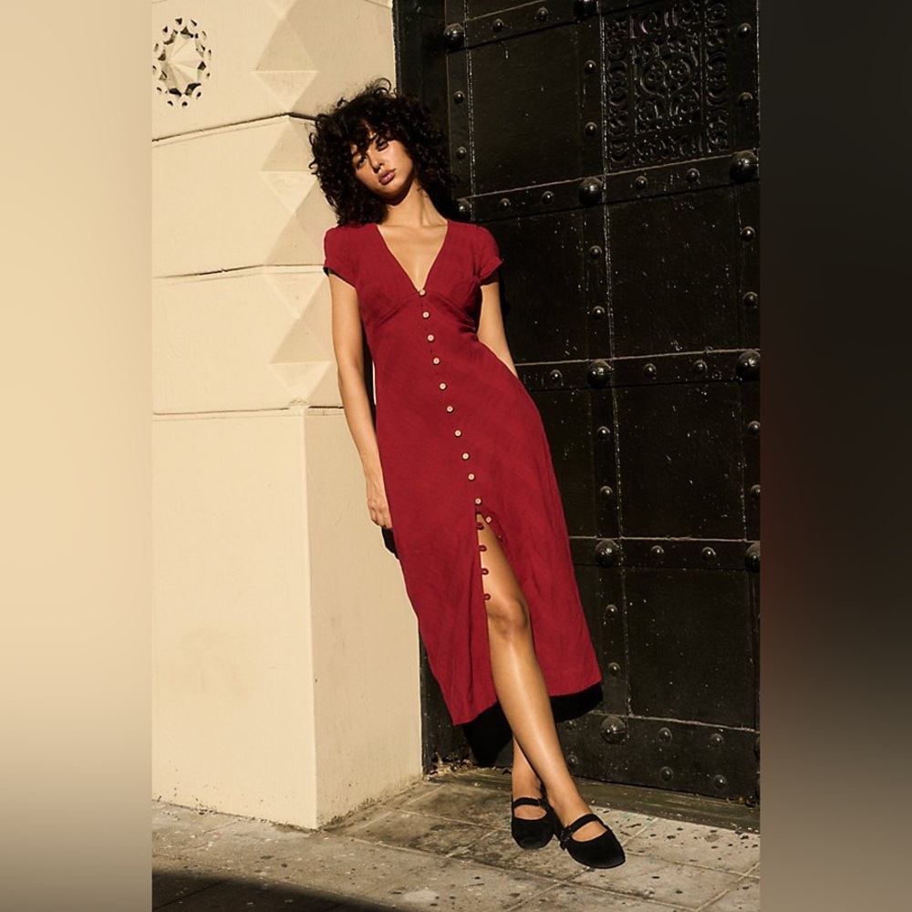 Free People New In Town midi dress